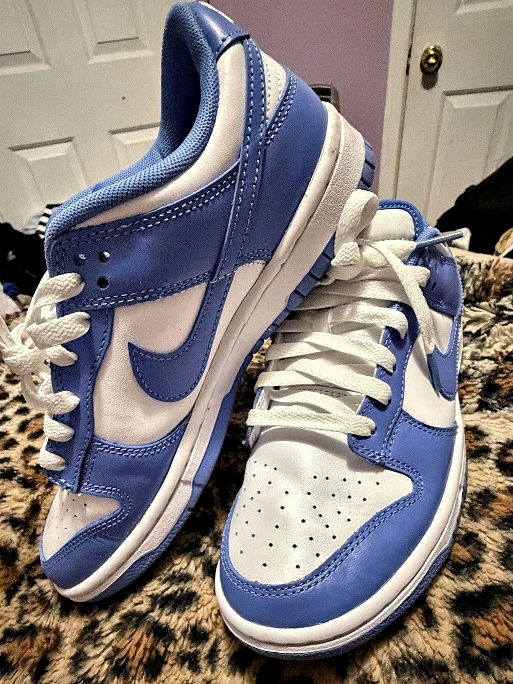 Nike Dunk Low University Blue & White Sneakers